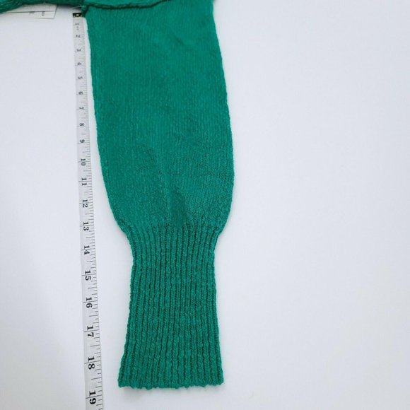 ^ Abound Drop Shoulder Knit Sweater - Green - Large - Picture 8 of 10